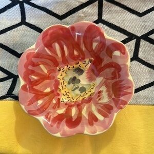 April Cornell For Silvestri small floral, finger, dessert, trinket bowl